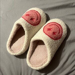 Smiley Face Slippers